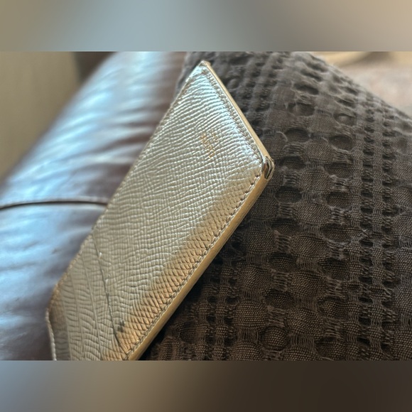 Celine Compact Zipped Cardholder Wallet Silver - Picture 13 of 13